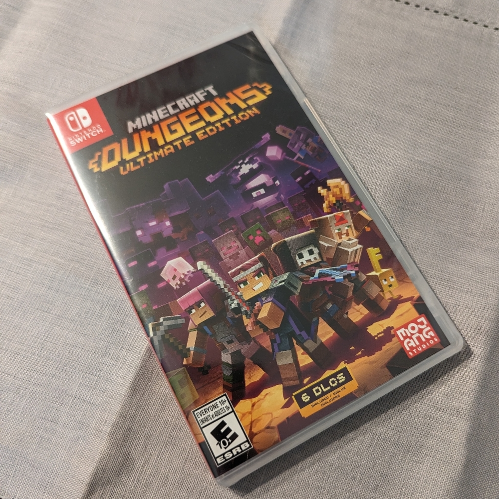 New Minecraft Dungeons: Ultimate Edition For Switch